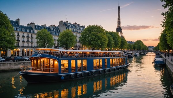Découvrez les avantages de la location de péniches à paris